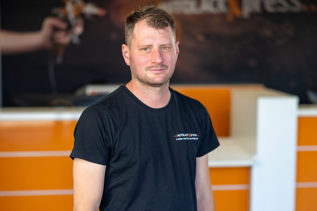 Mitarbeiter Patrick Ziesing – Fahrzeuglackierer, AutolackXpress Bad Sooden-Allendorf