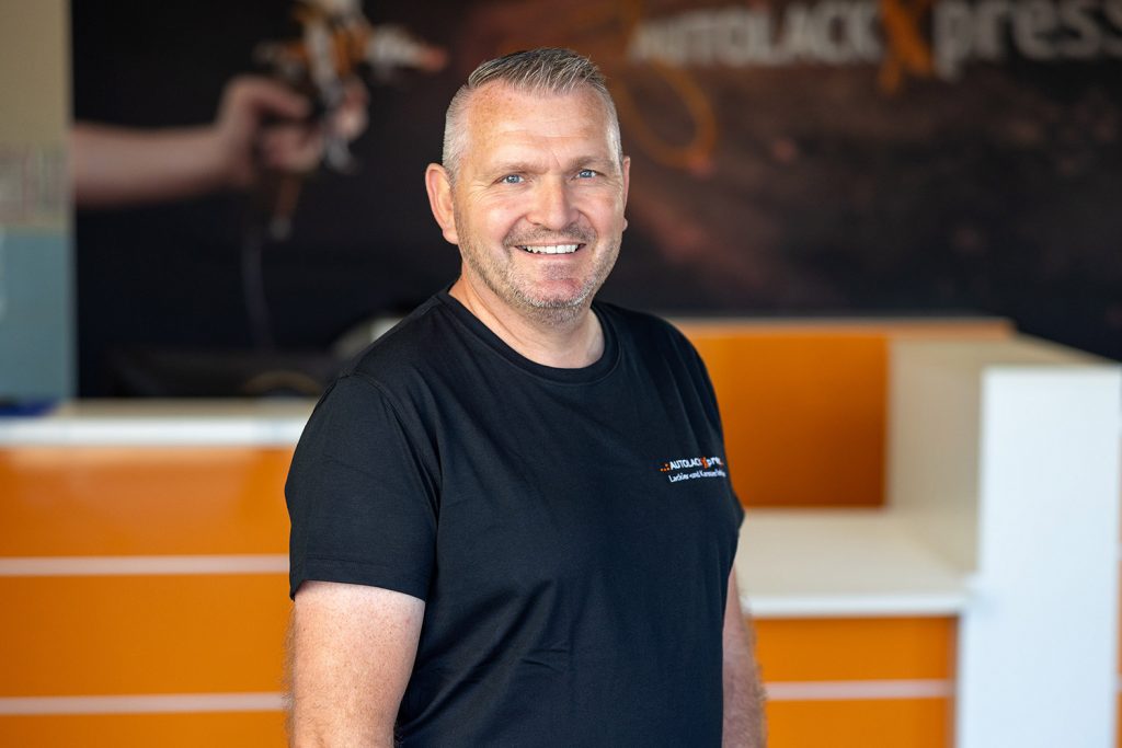 Mitarbeiter Thorsten Hohlbein – Serviceberater, Meister KFZ, Ansprechpartner für Privat- und Versicherungsfälle, AutolackXpress Bad Sooden-Allendorf